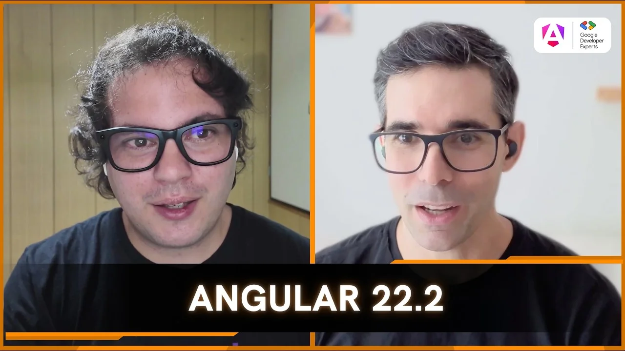 YouTube preview for Lo nuevo de Angular 22.2 con Damián Siré - Angularidades #85